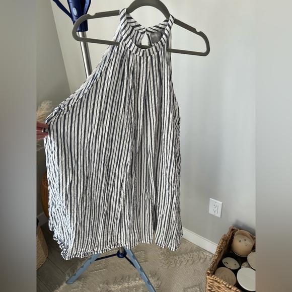 ASOS Halter Striped Swing Dress - 14 - Picture 2 of 8